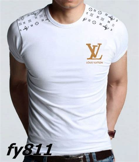 lv white tee|Lv t shirt men price.